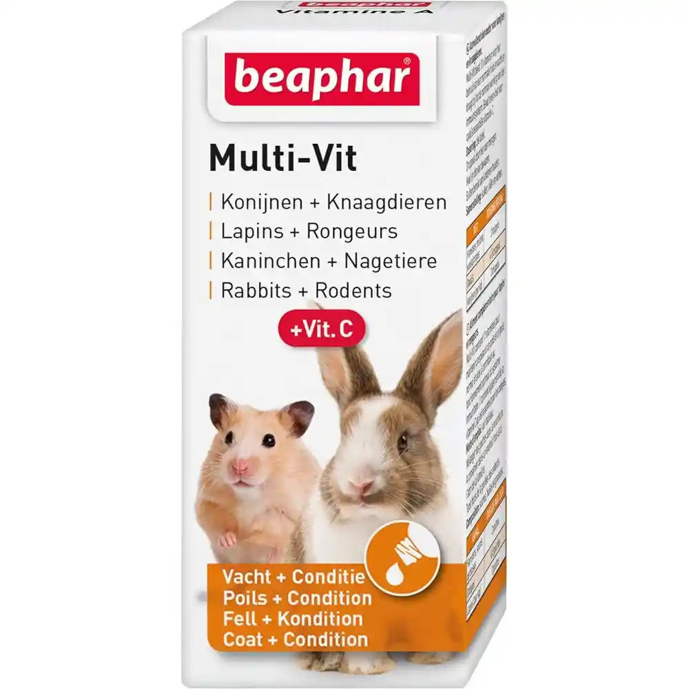 Beaphar Multi-vit Roedores 20 Ml