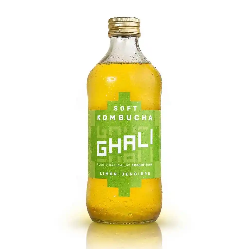 Kombucha Limón Jengibre 500cc