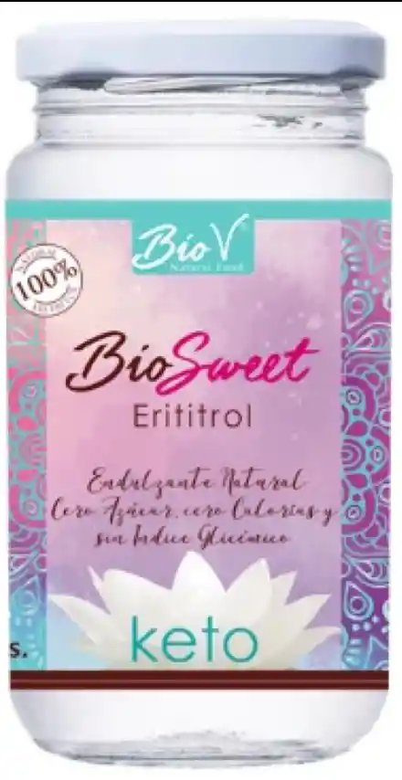 Eritritol Biovketo 100% Natural 600 Gr