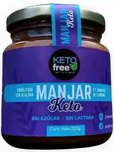Keto Free - Manjar Keto Sin Lactosa (sin Azúcar O Gluten)