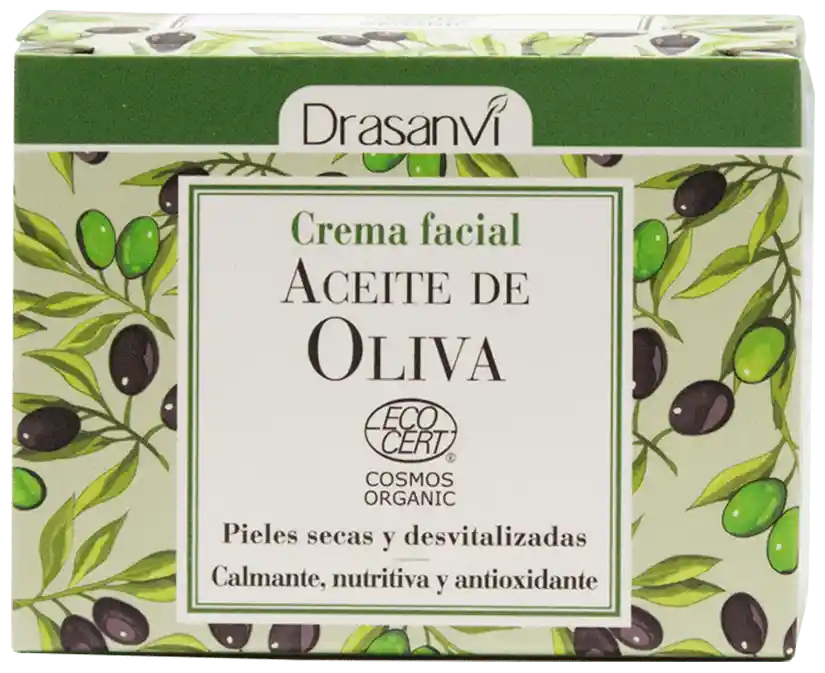 Crema Facial Aceite Oliva 50 Ml Drasanvi