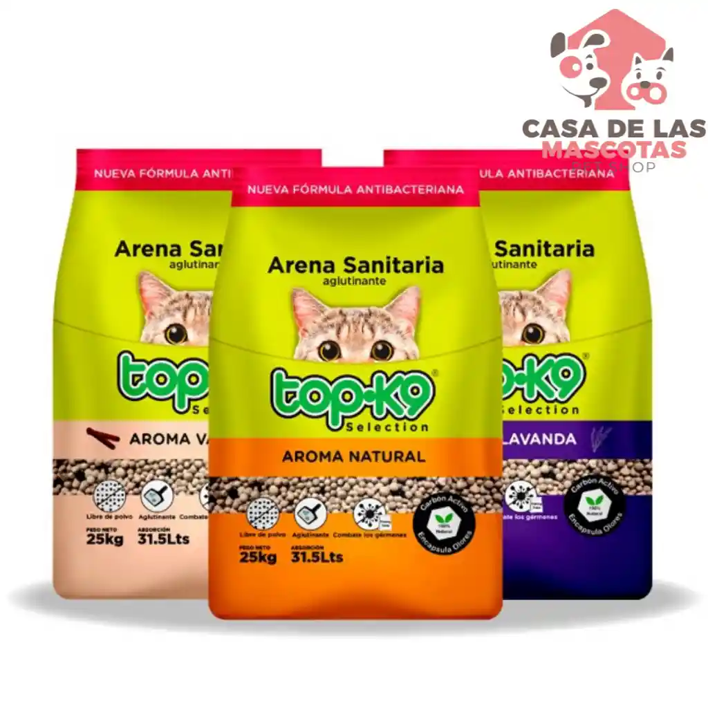 Arena Sanitaria Topk9 4 Kilos