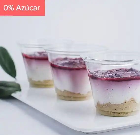 Sabores sin culpa - Cheesecake De Berries (Sin Azucar O Gluten)