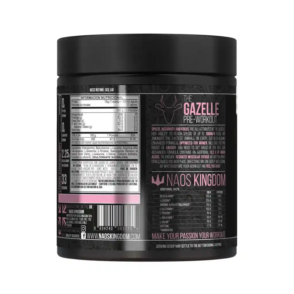 Gazelle - Vegan Preworkout