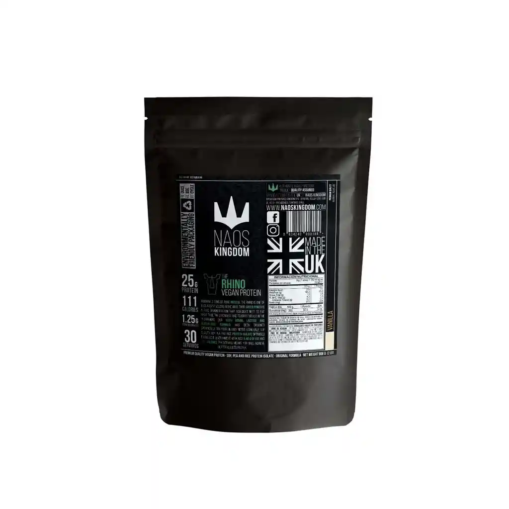 Protein Rhino 908G - Vegan Vainilla