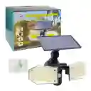 Foco Solar Luz Led Con Sensor De Movimiento