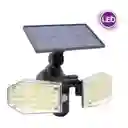 Foco Solar Luz Led Con Sensor De Movimiento