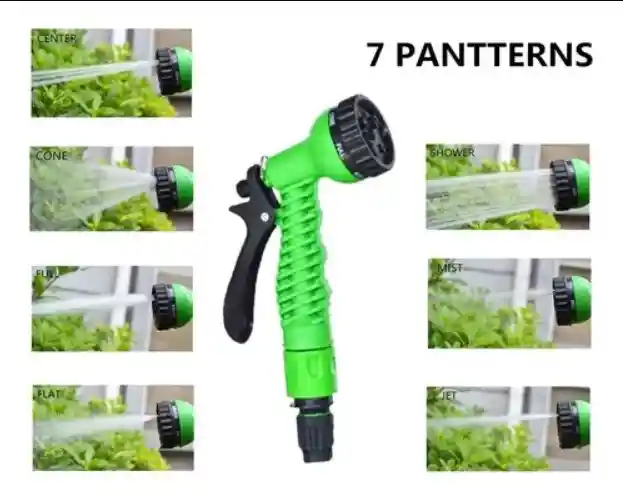 Manguera Retráctil 30mts Jardín Verde