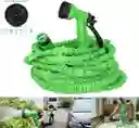 Manguera Retráctil 30mts Jardín Verde
