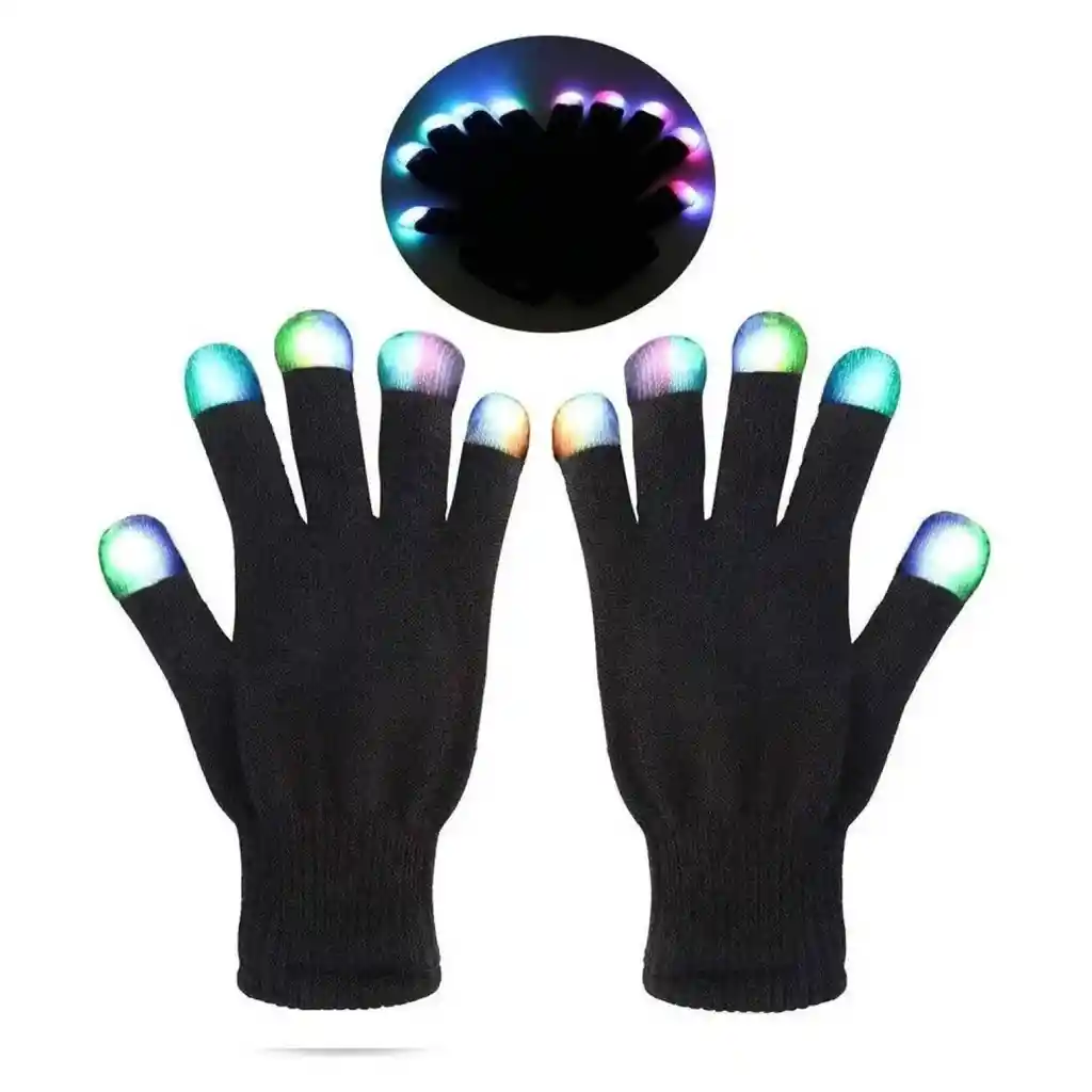Guantes Con Luz Led