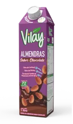 Vilay Leche De Almendras Tostadas Y Cacao (Sin Gluten Ni Lactosa)
