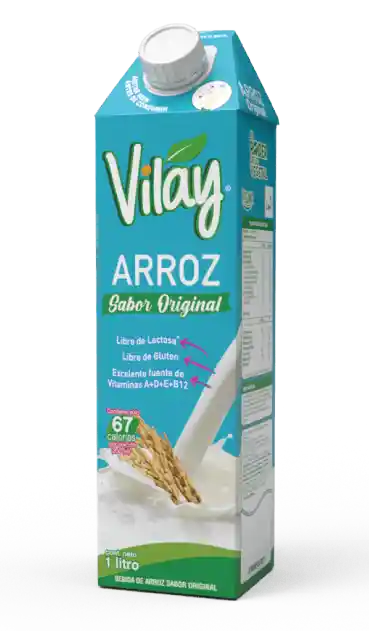 Vilay Bebida De Arroz Sabor Original (Sin Gluten Ni Lactosa)