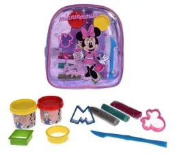 Disney Junior Minnie Set De Masas C/accesorios En Mochila