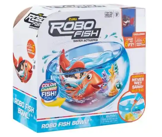 Zuru Robofish Pecera C/pez Exclusivo