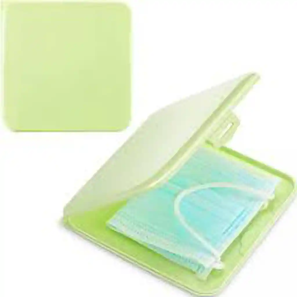 Estuche Porta Mascarilla Kn-95 Verde