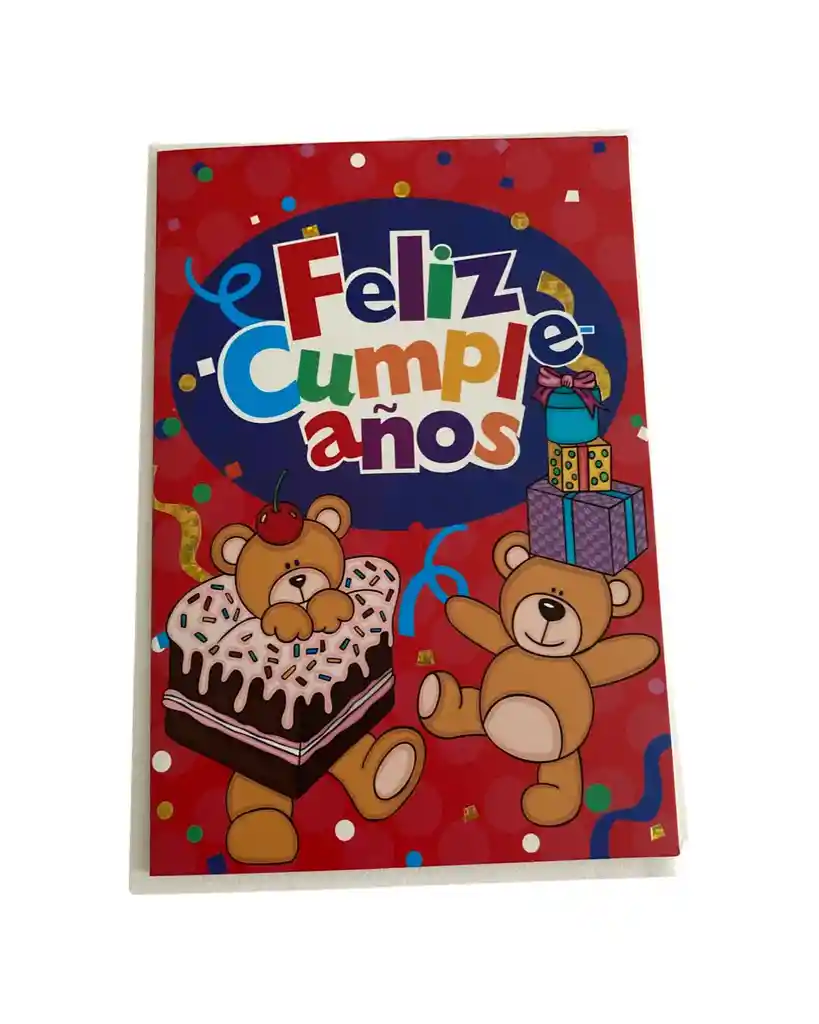 Tarjeta De Regalo Feliz Cumpleaños