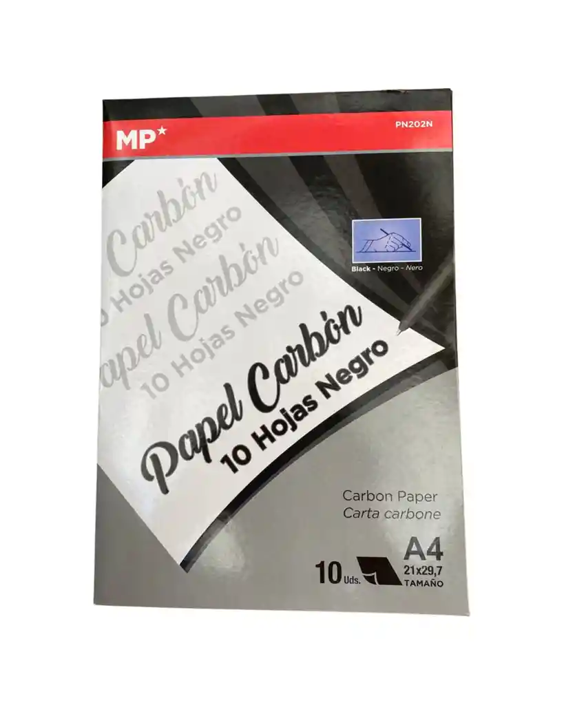 Papel Calco Negro A4 10 Hojas