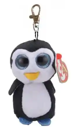 Ty Llavero Beanie Boos Pinguino Waddles 36505