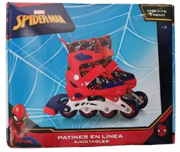  Marvel  Spiderman  Patines En Linea Ajustables Talla S 3134 