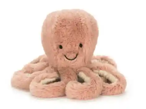 Jellycat Peluche Odell Octopus Rosado Grande