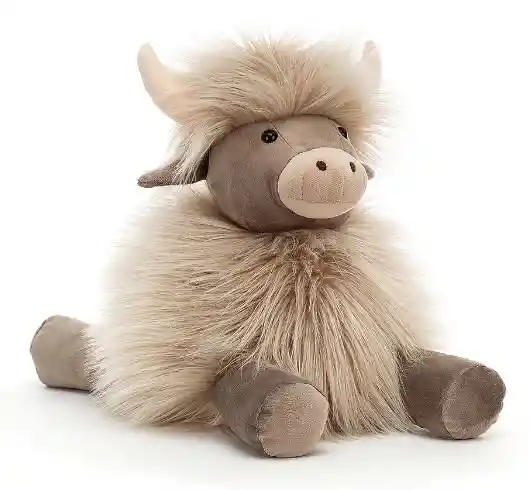 Jellycat Peluche Vaca Gamboldown Mediana