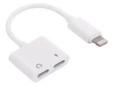 Adaptador P/iphone Lightning / 2 Lightning