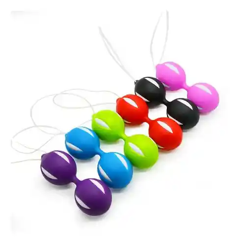 Bolas Kegel De Silicona Colores Variados