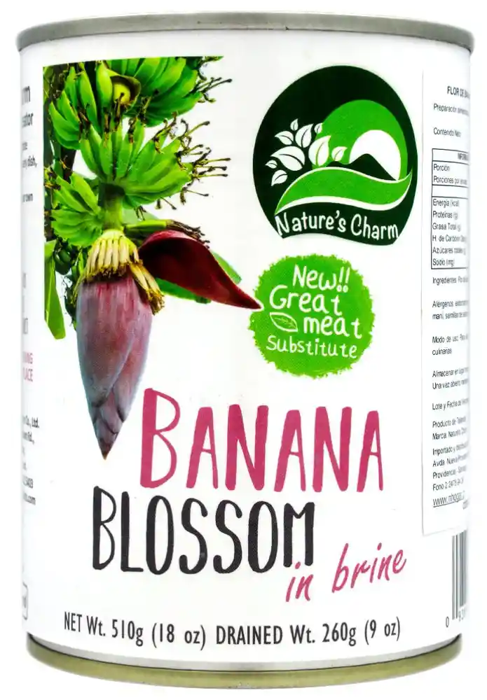 Nature´s Charm - Banana Blossom (flor De Banana) En Salmuera 510 Gr