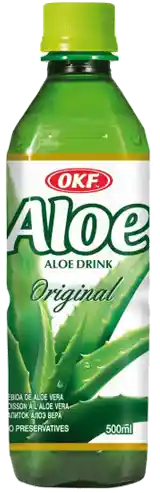 Okf - Aloe Vera Drink Original 500 Ml (sin Azúcar, Sin Gluten)