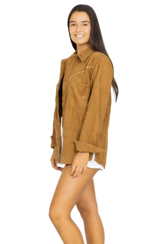 Blusa Logium Camel Cotele