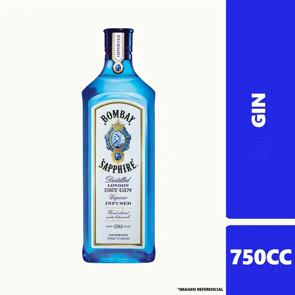 Bombay Gin Saphire 750 Ml