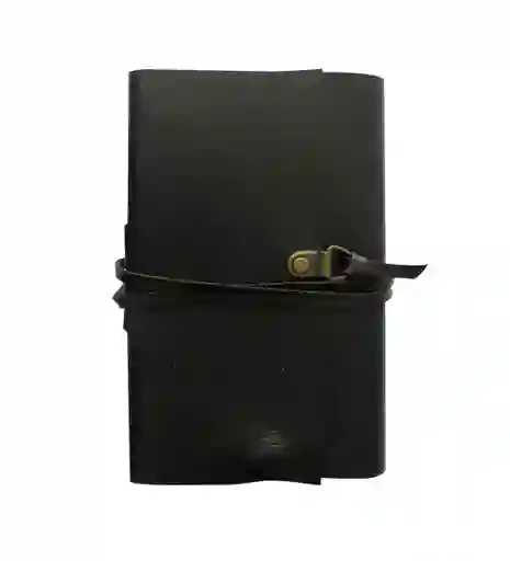 Cuaderno Cuero Pequeño- Negro