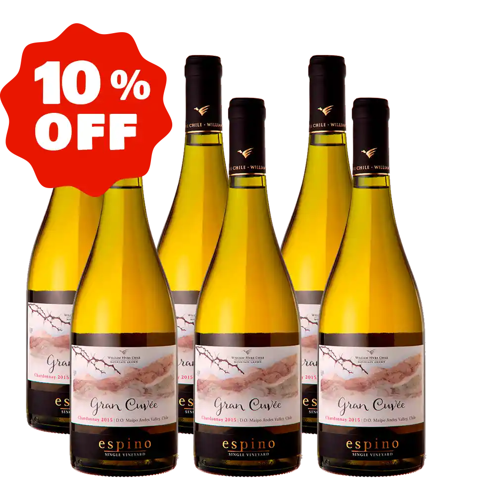 Vino Viña William Fevre Espino Gran Cuvee Chardonnay X6