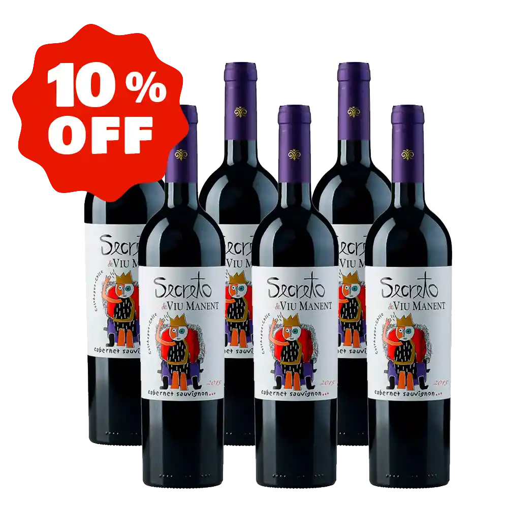 Secreto Vino Cabernet Sauvignon X6