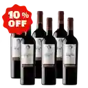 Vino Laura Hartwig Petit Verdot X6