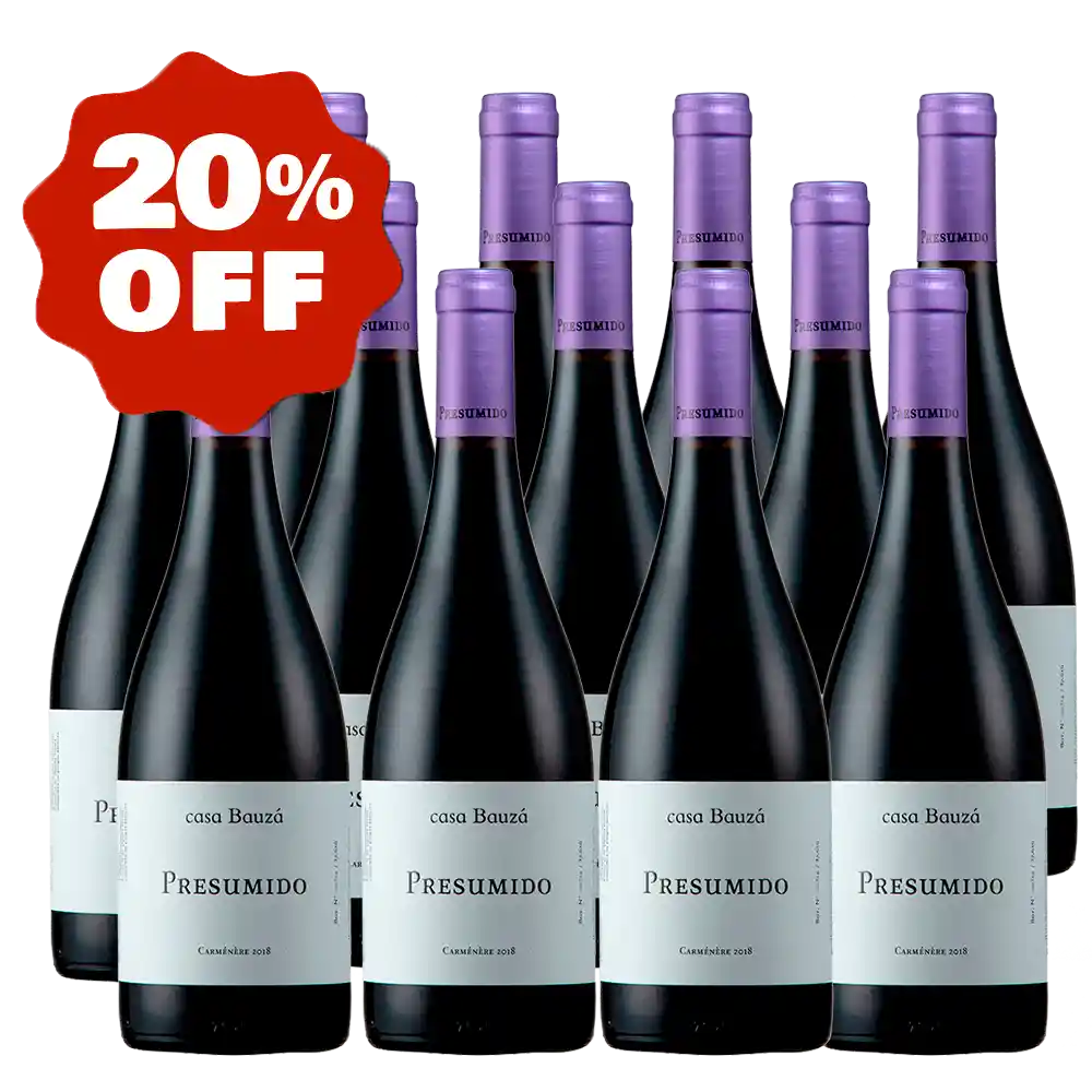 Vino Presumido Carmenere X12
