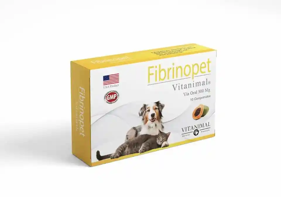 Fibrinopet (c) (f) 300mg 10 Comprimidos