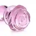 Plug Anal De Cristal – Rosa