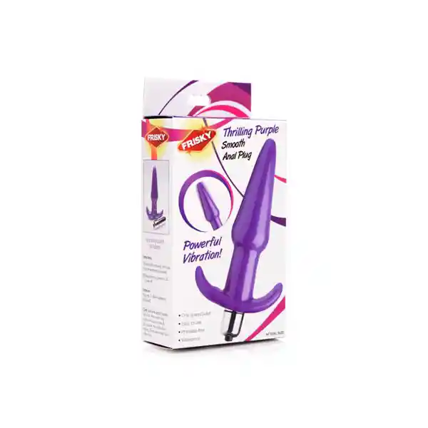 Plug Anal Vibrante – Purpura