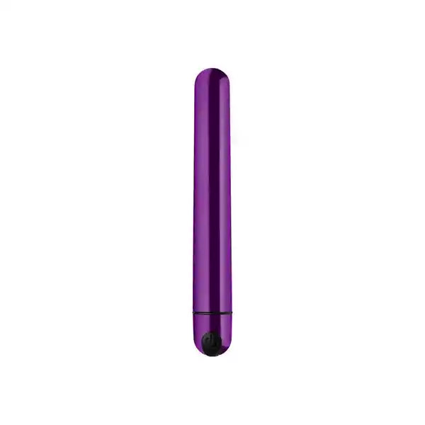 Bala Vibradora Metálica Delgada – Púrpura