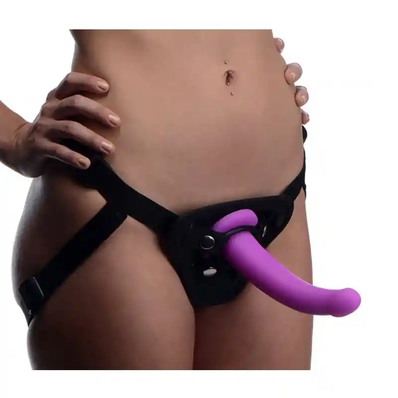 Arnes Con Dildo De Silicona