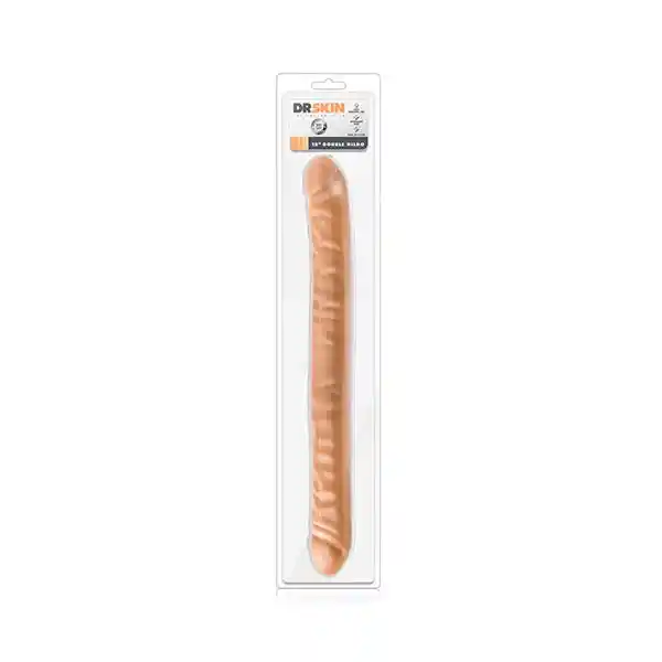 Dildo Doble 45 Cm. Mocha – Dr. Skin