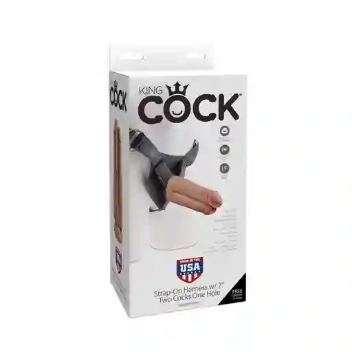 Arnes Con Dildo Doble King Cock