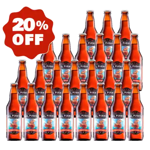 Del Puerto Cerveza Strong Ale X 24