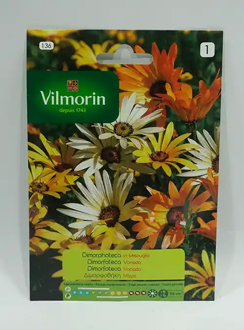 Semillas De Dimorfoteca Variada 1 Gr Vilmorin