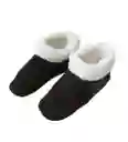 Pantufla De Reno (infantil) - Negra- 26