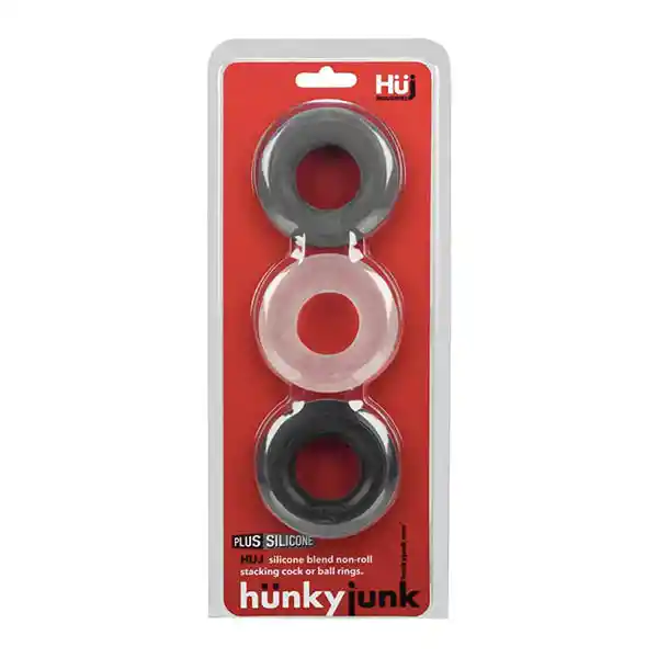 Huj C-ring 3 Cockrings -grey Color – Huj