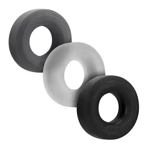 Huj C-ring 3 Cockrings -grey Color – Huj