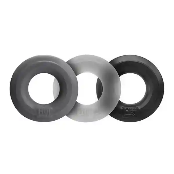 Huj C-ring 3 Cockrings -grey Color – Huj