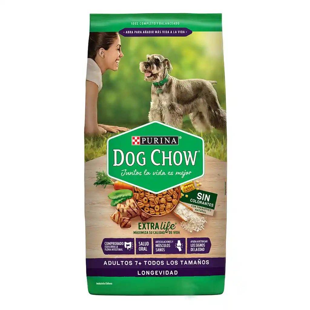 Dog Chow Alimento Purina Senior 7+ 3Kg